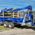 Remorcă forestieră Alpine universal 8t